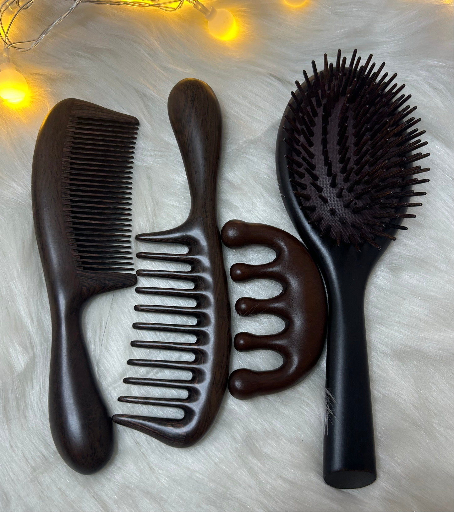 Dark Sandalwood Hair Care Combo Set