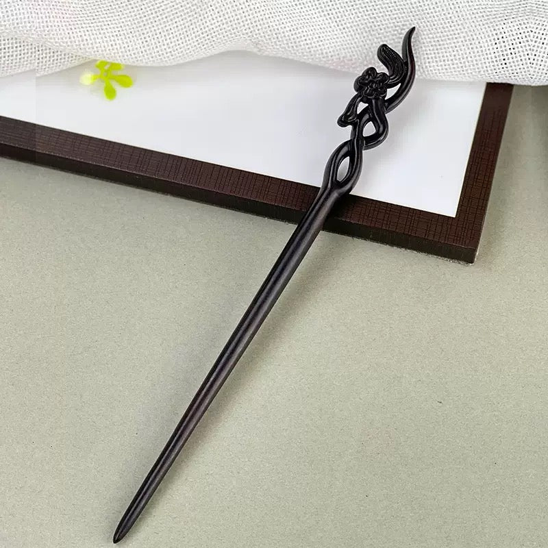 Dark Sandalwood Straight Hair Stick