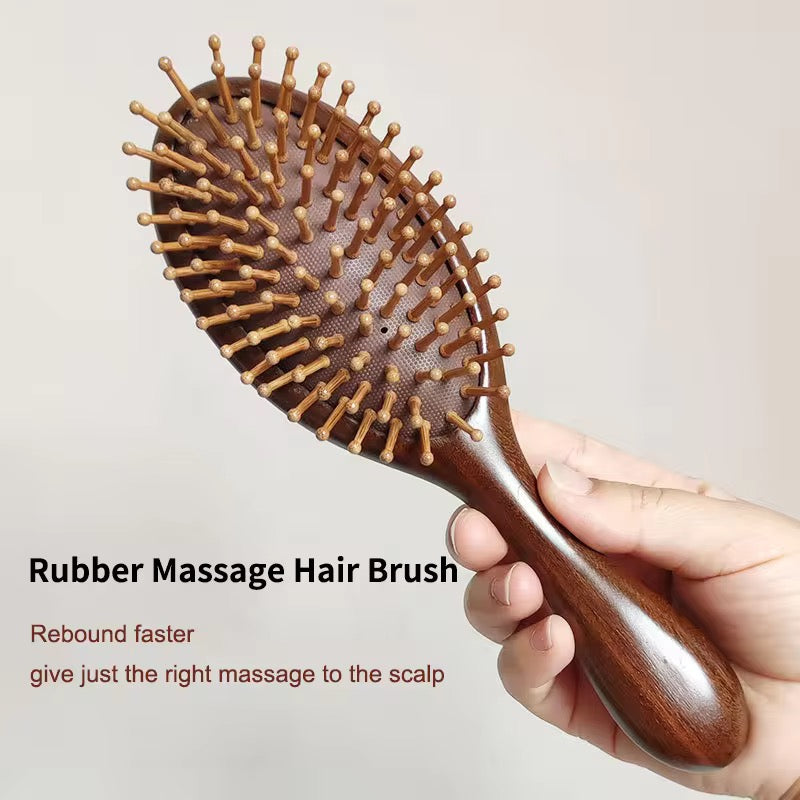 Dark Sandalwood Round Brush