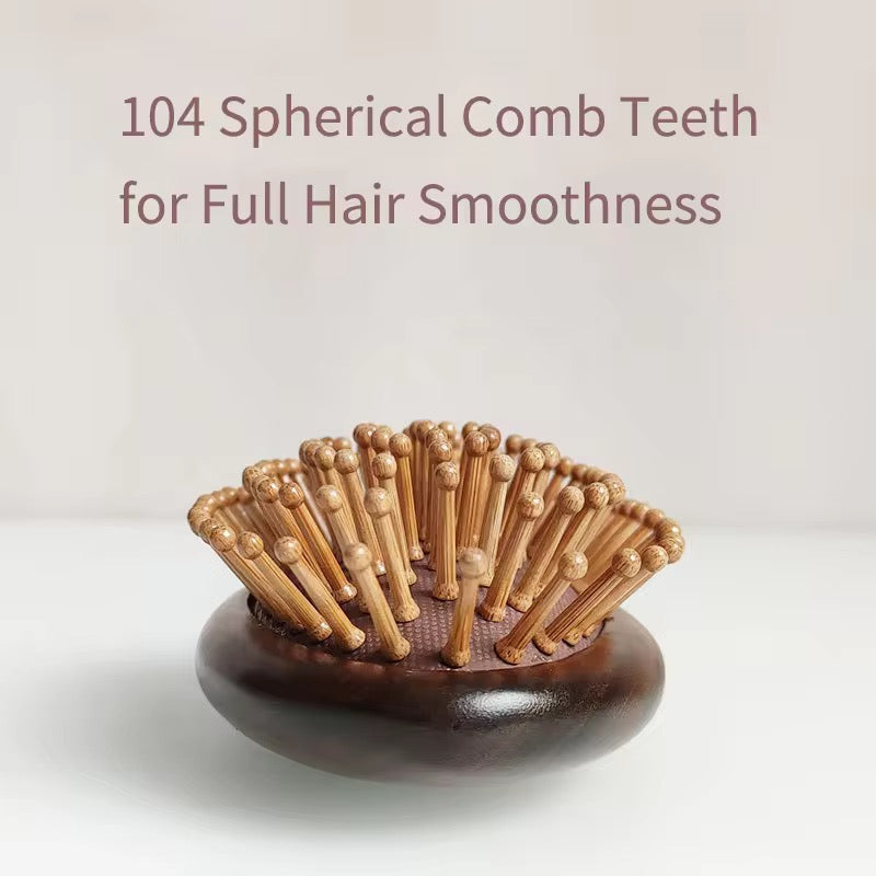Dark Sandalwood Round Brush