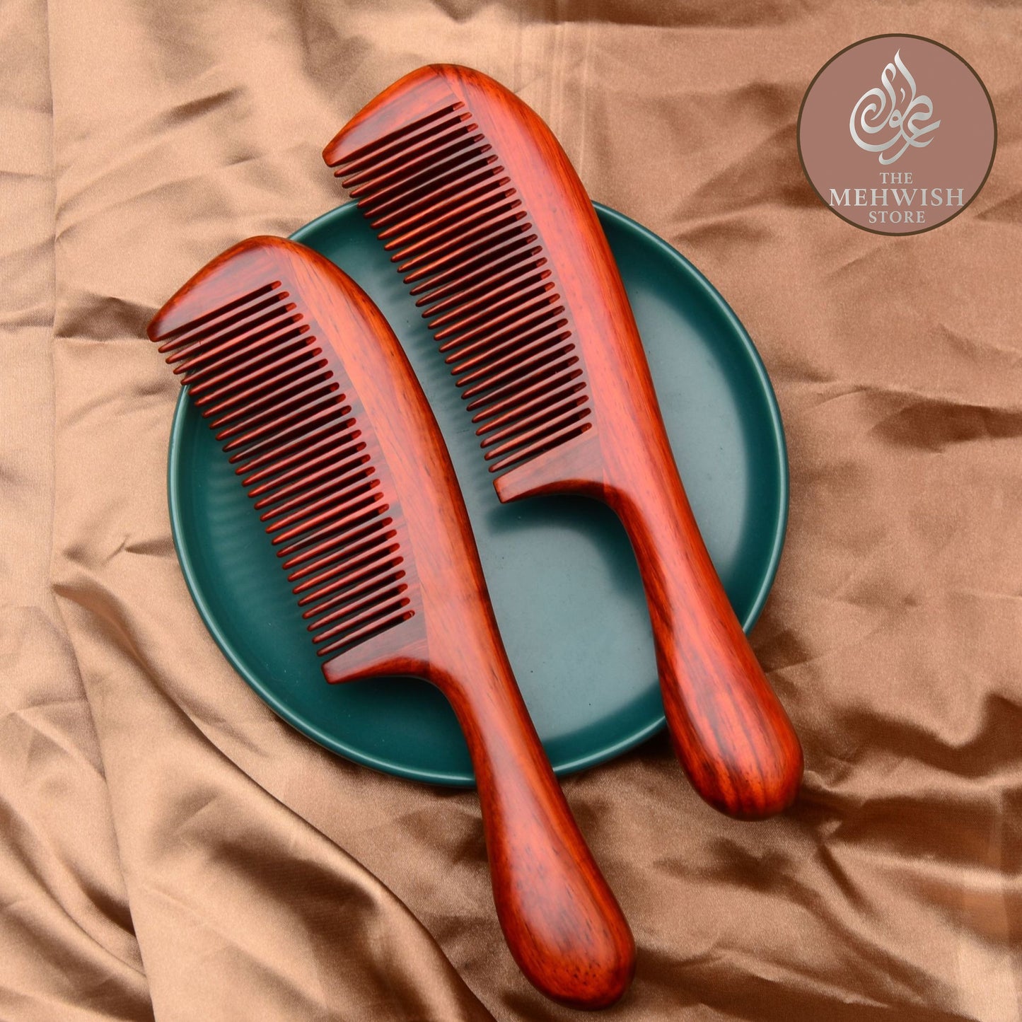 29 Teeth Rose Sandalwood Comb