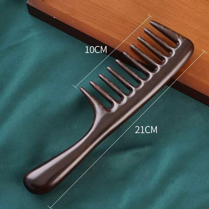 10 teeth dark Sandalwood Comb