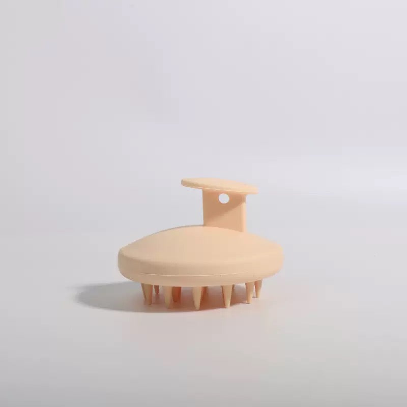 Pure Silicon Scalp Massager and Shampoo Brush