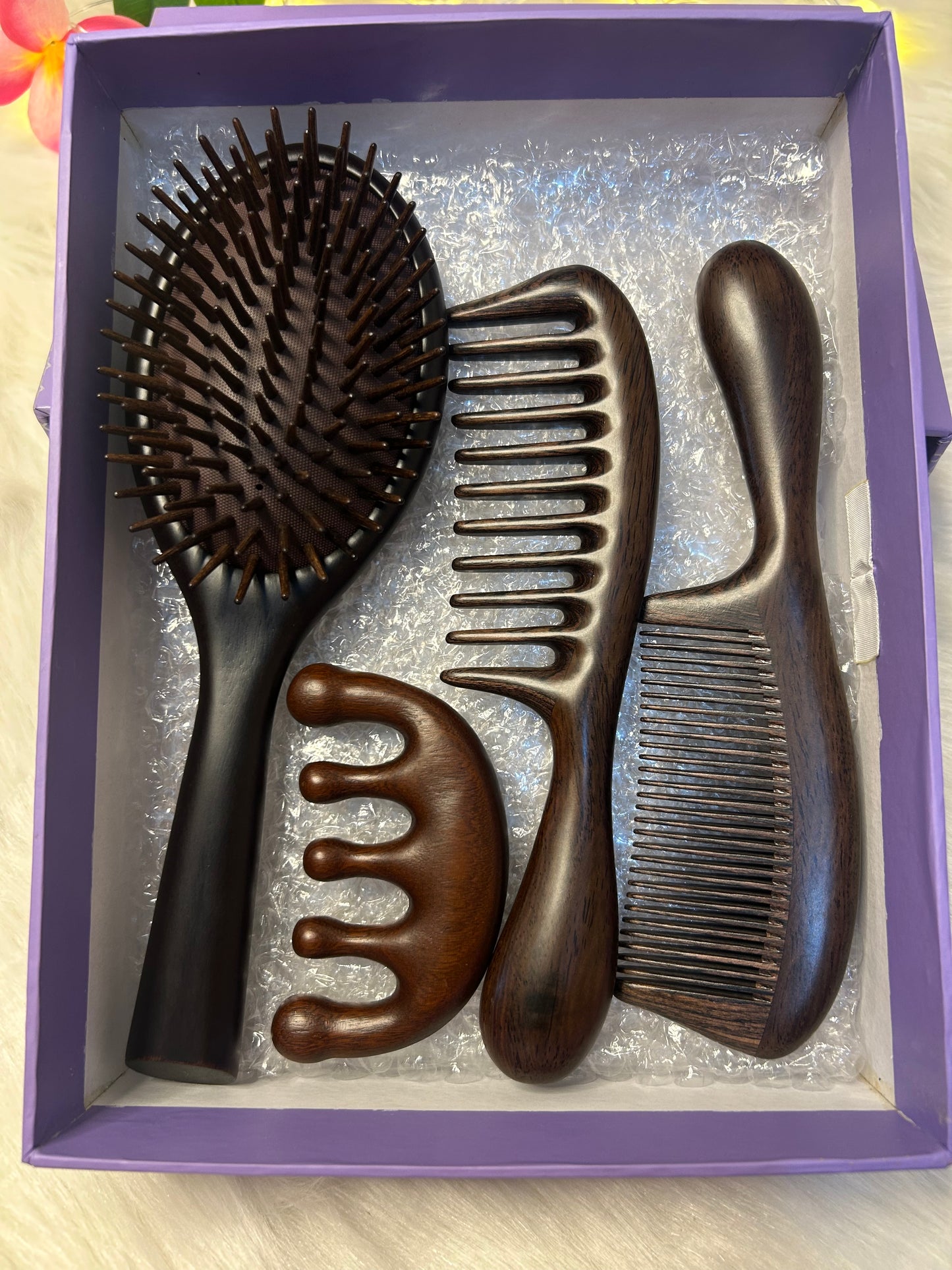 Dark Sandalwood Hair Care Combo Set