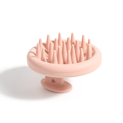 Pure Silicon Scalp Massager and Shampoo Brush