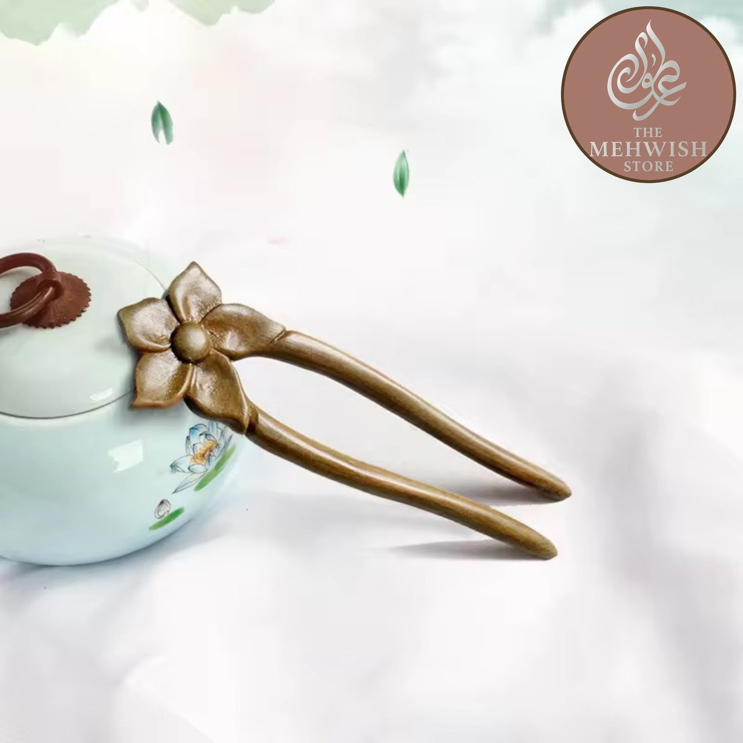 Green Sandalwood Noyontara Hairpin