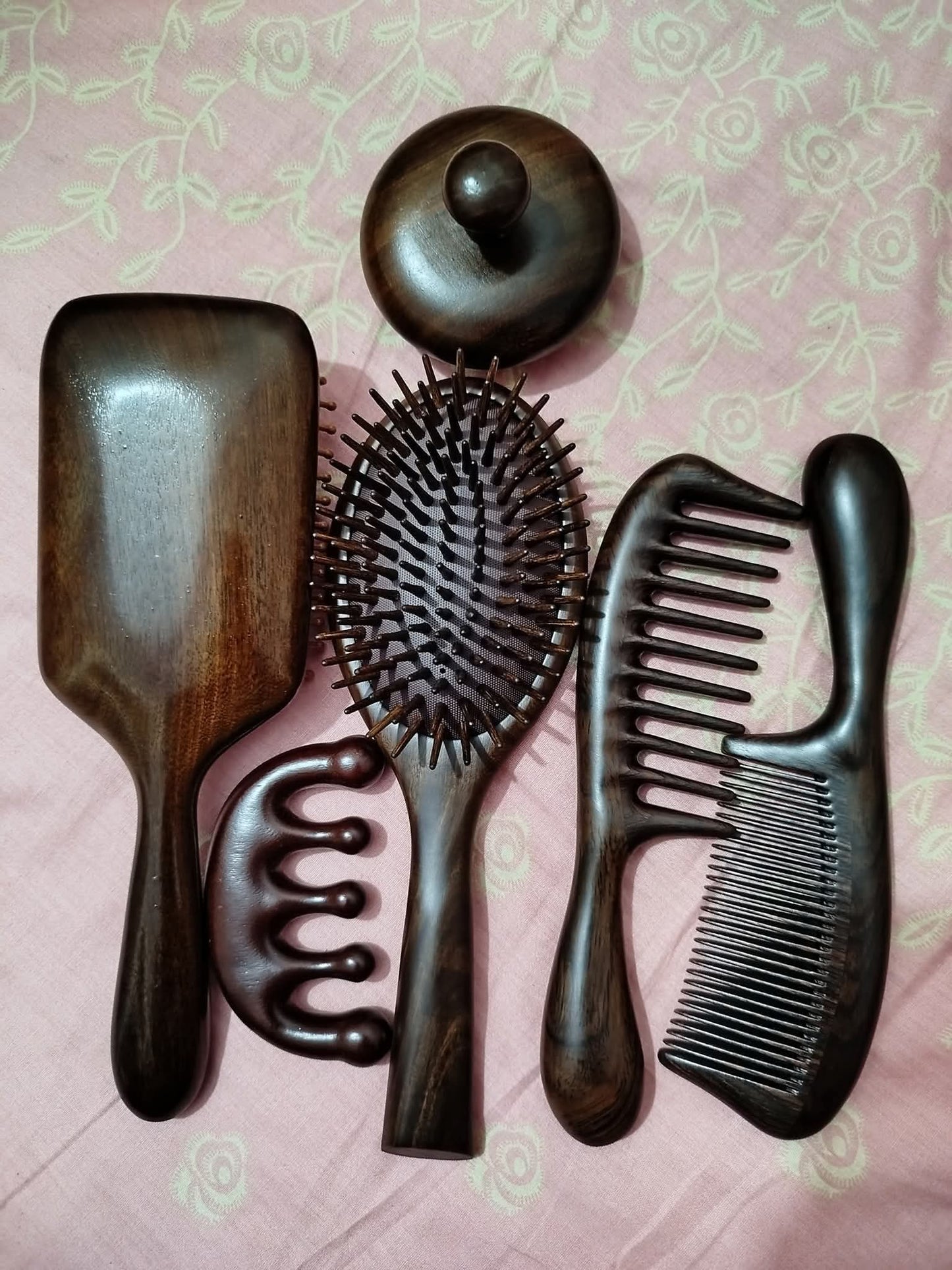 Dark Sandalwood Full Hair Care Combo Package