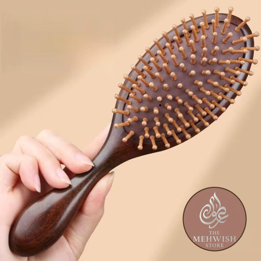 Dark Sandalwood Round Brush