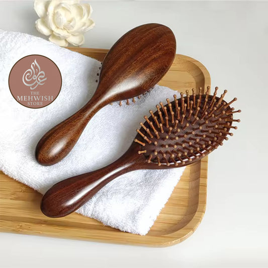 Dark Sandalwood Round Brush