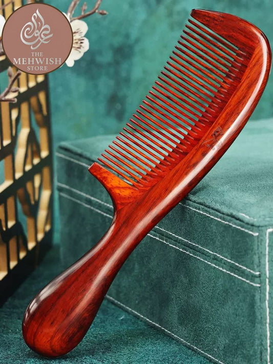 29 Teeth Rose Sandalwood Comb