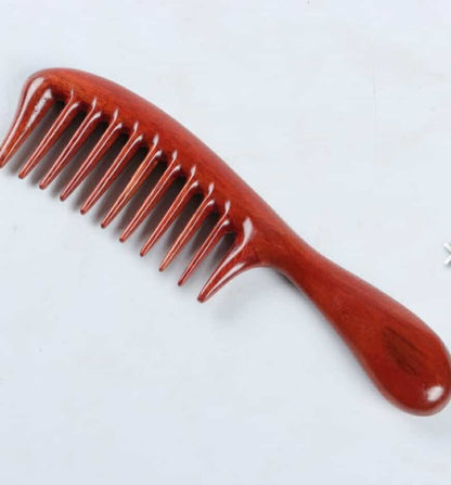 11 Teeth Rose Sandalwood Comb
