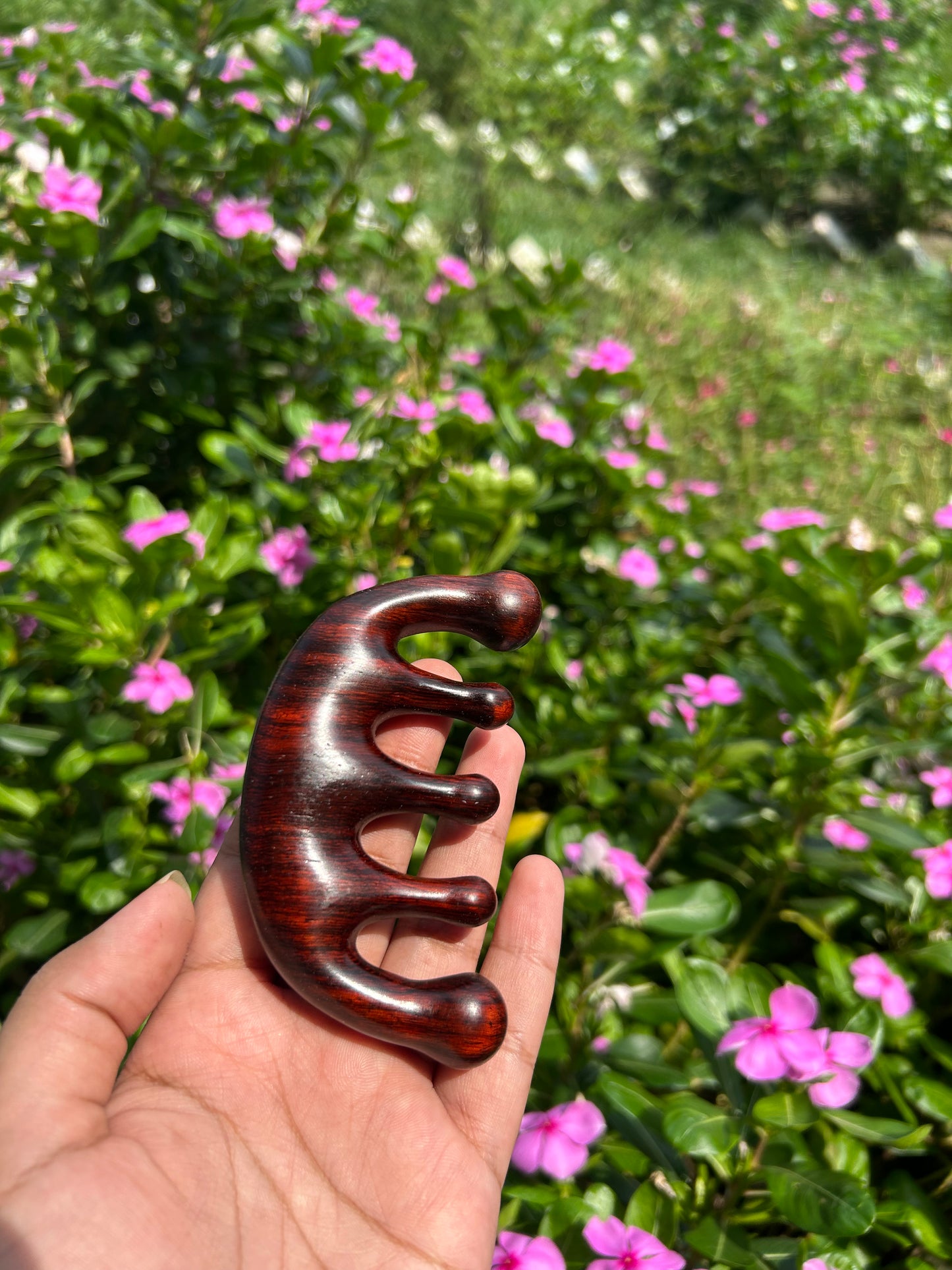 Rose Sandalwood Premium Scalp Massager