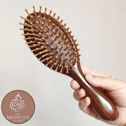 Dark Sandalwood Round Brush
