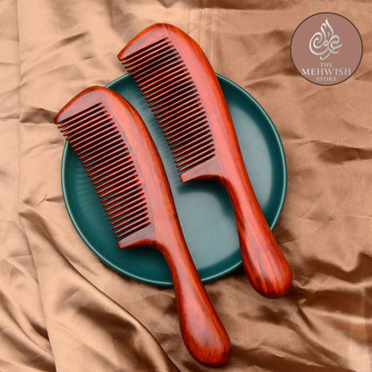 29 Teeth Rose Sandalwood Comb